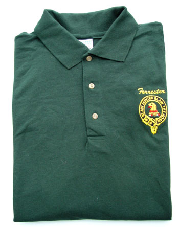 Golf Shirt, Embroidered Crest
