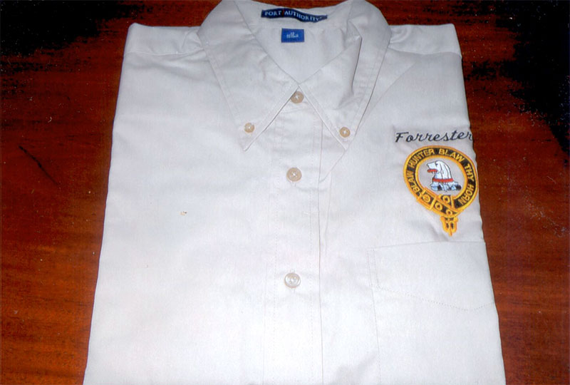 Clan Forrester Dress Shirt, Long-Sleeved
