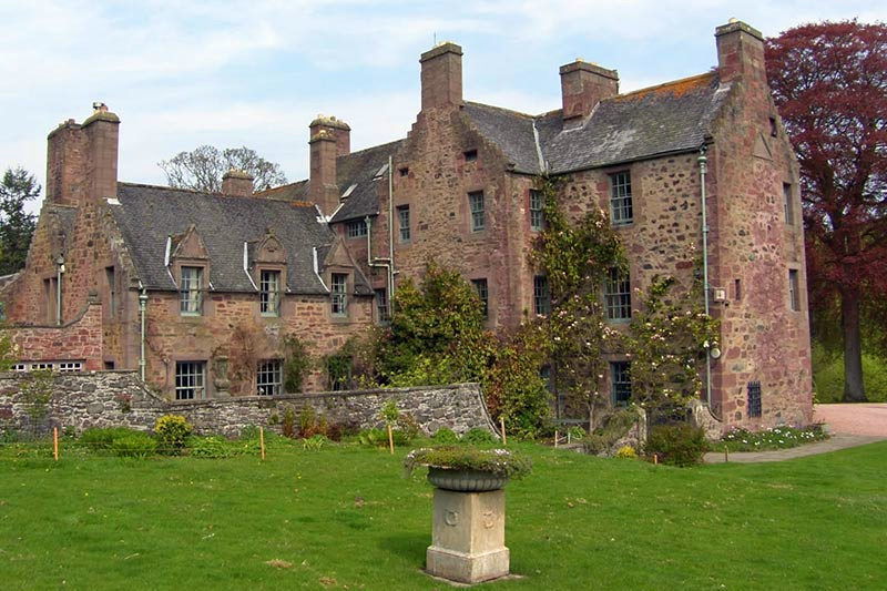 Fingask Castle in Perthshire